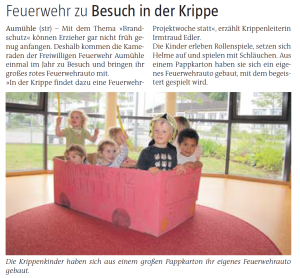 BeBa - Presse - Sachsenwald aktuell - 08.07.2014