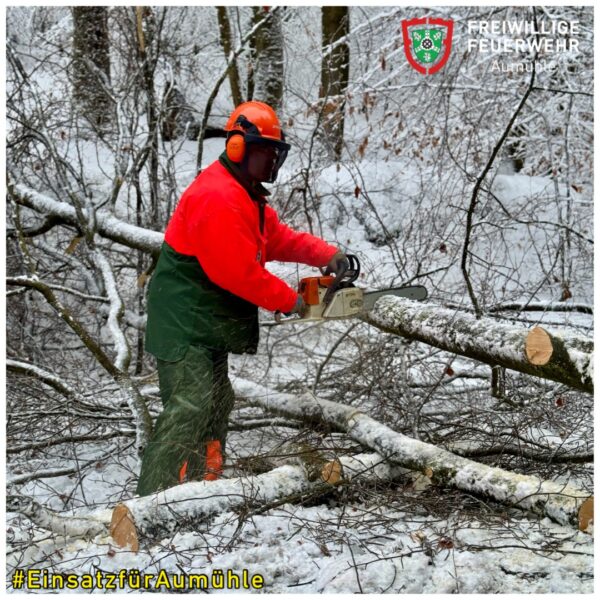 Schneelage Januar 2026 – 24 Einsätze